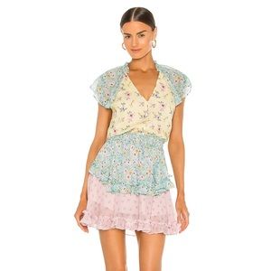 Yumi Kim Milly Dress in Willow Garden Mixed Print